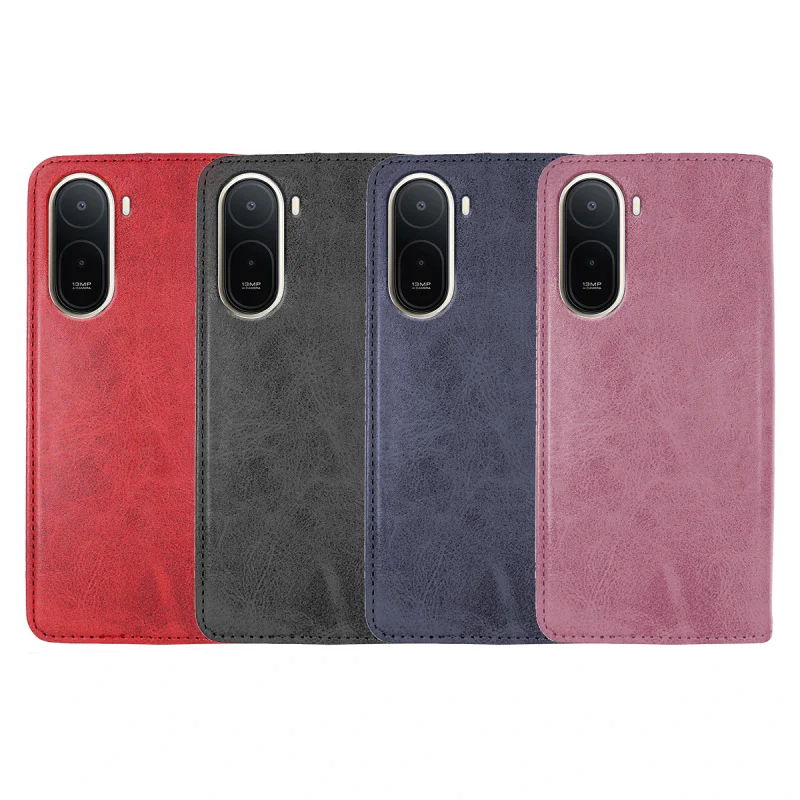 Capa Apokin para Xiaomi Redmi A7 Pro com Tampa e Porta-Cartões Azul - Imagem 1
