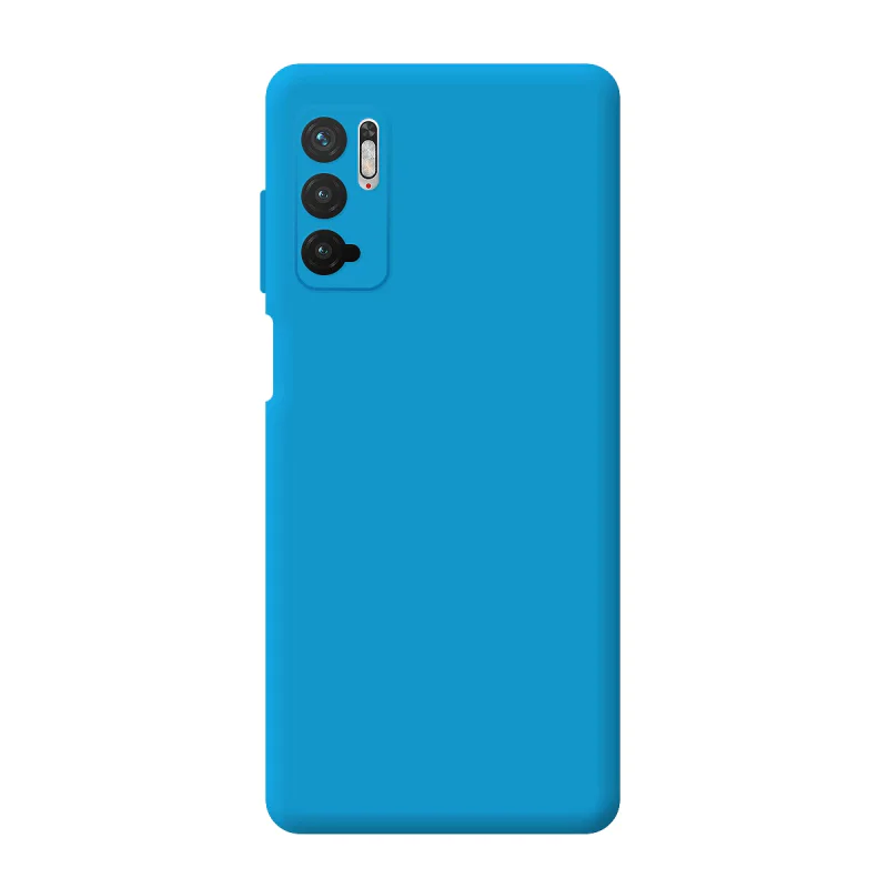 Capa de Silicone Macio Apokin para Xiaomi Redmi Note 10 5G / Poco M3 Pro com Proteção de Câmara 3D Azul - Imagem 6