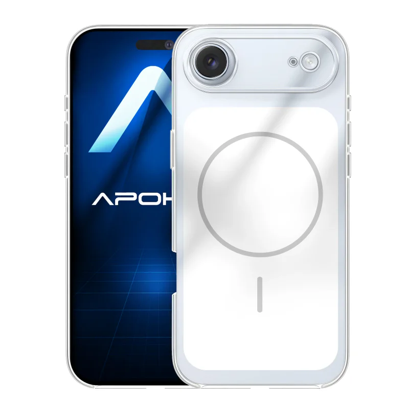 Capa Apokin para iPhone 17 Air Acrílica com MagSafe Branco - Imagem 4