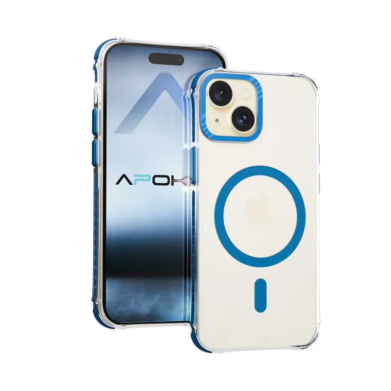 Capa Apokin para Samsung Galaxy S25 Ultra Rock com MagSafe Azul - Imagem 3