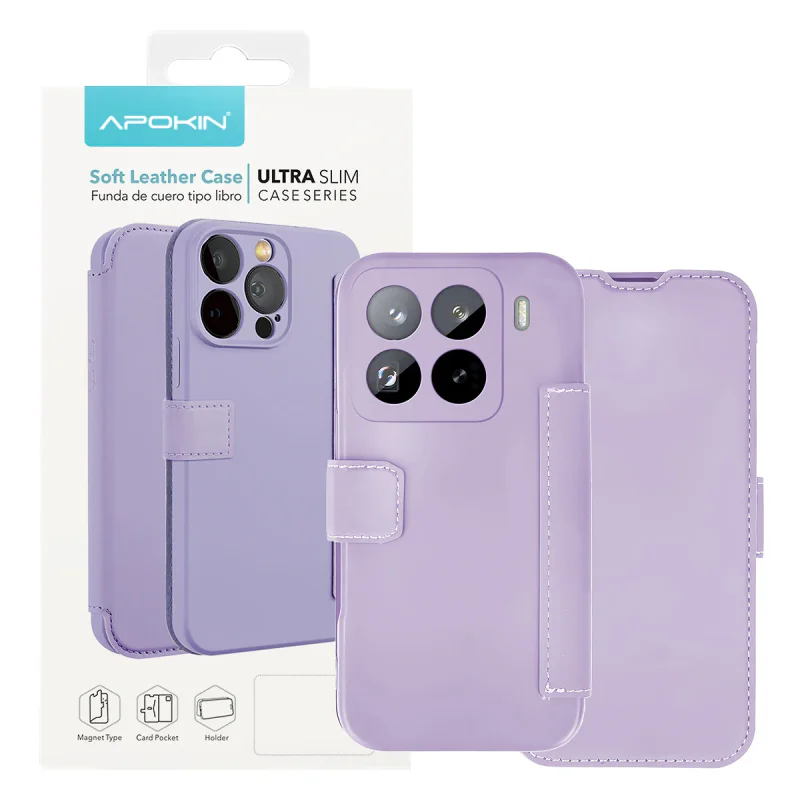 Capa Apokin para Xiaomi 15 Pro Silicone Macio Rosa Claro - Imagem 2