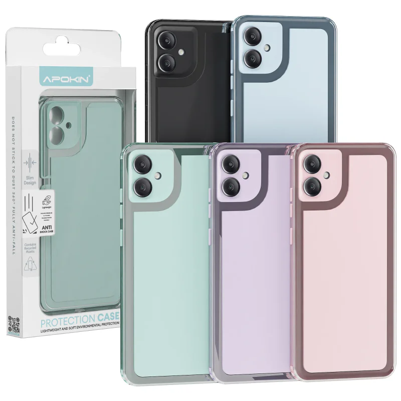 Capa Bumper Urbano Apokin para Samsung Galaxy A05 4G Verde - Imagem 1
