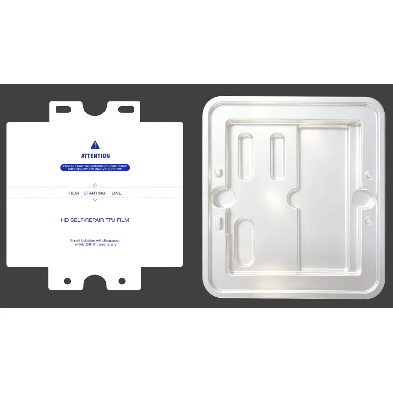 Película Protetora de TPU Flexível Apokin para Samsung Galaxy Z Fold 8 Ultra com Kit de Instalação Transparente - Imagem 2