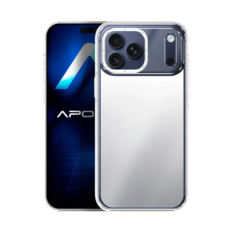 Capa Apokin para iPhone 17 Pro Efeito Camaleão Preto - Imagem 3