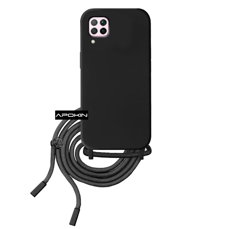 Capa Apokin para Huawei P40 Lite Suave com Cordão Preto - Imagem 6