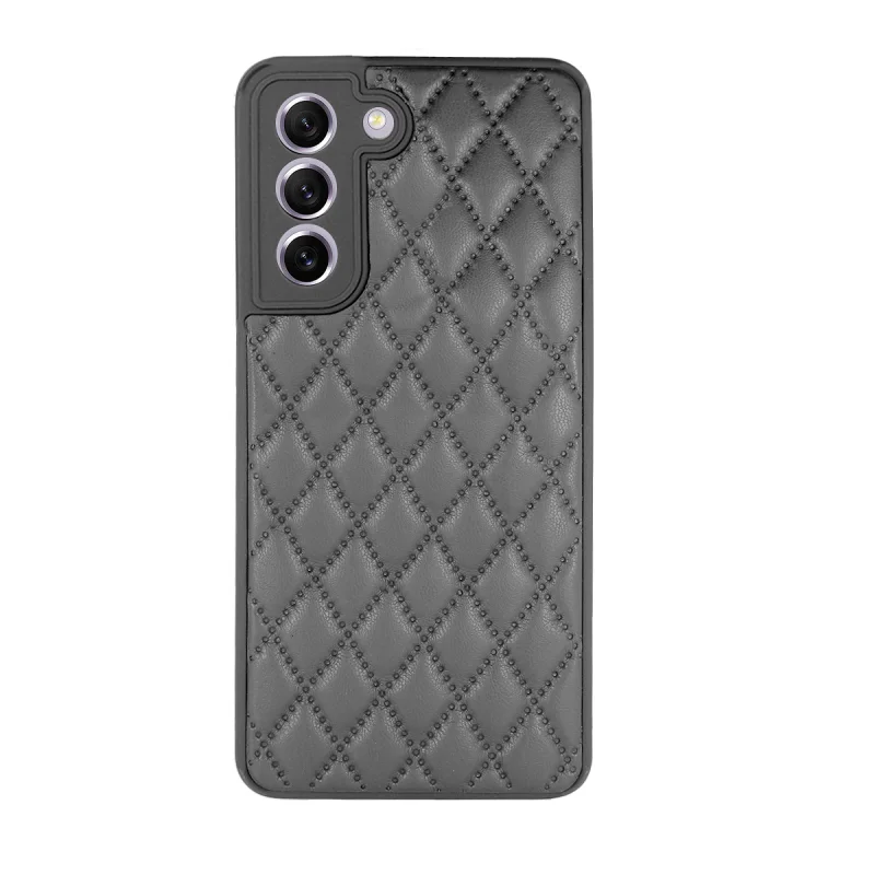 Capa Apokin para Samsung Galaxy S21 FE Acabamento Efeito Pele e Fumado Rosa - Imagem 5
