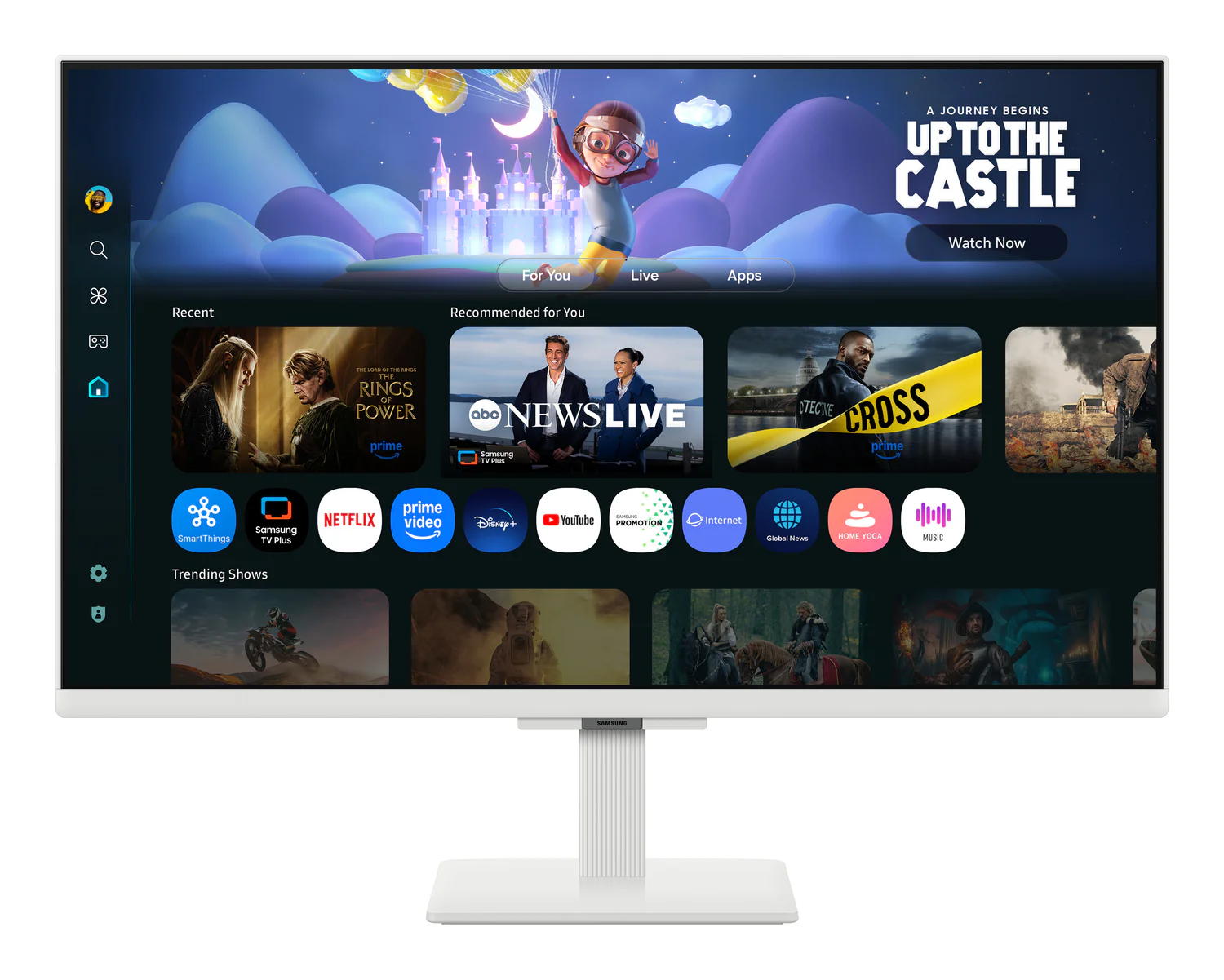 Monitor Samsung M5 S27FM501EU 27" Full HD Smart TV Branco - Imagem 2
