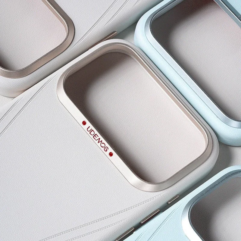 Capa Apokin UDEMOS Freedom para Apple iPhone 18 Pro Magnética com MagSafe Branco - Imagem 3