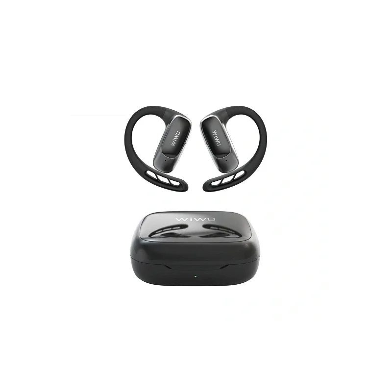 Auriculares Bluetooth Wiwu Sporting OpenBuds O600 Preto