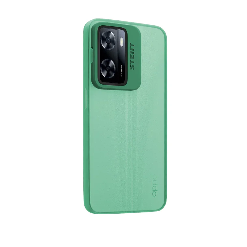 Capa Apokin para Oppo A57 / A77 / A57s Silicone Mate com Suporte Verde - Imagem 6