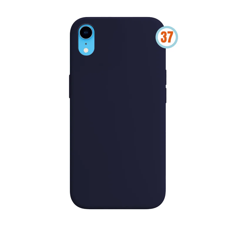 Capa de Silicone Líquido Apokin para iPhone XR, Menta Variedade de cores - Imagem 3