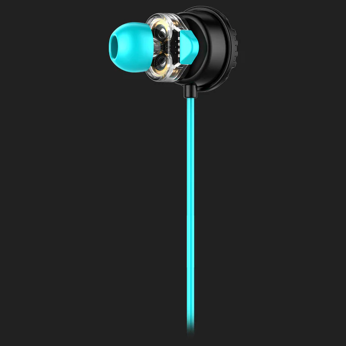 Auriculares Gaming Hiditec Taiko com Microfone Destacável Jack 3,5 mm Preto e Turquesa - Imagem 7