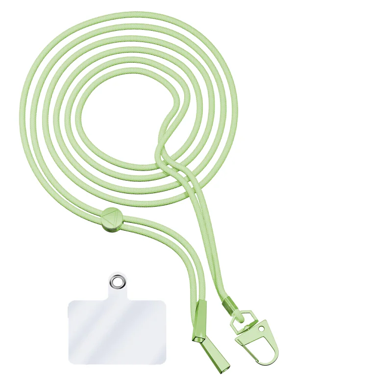 Cordão Universal Apokin V2 para Telemóvel com Adaptador Verde Claro - Imagem 1
