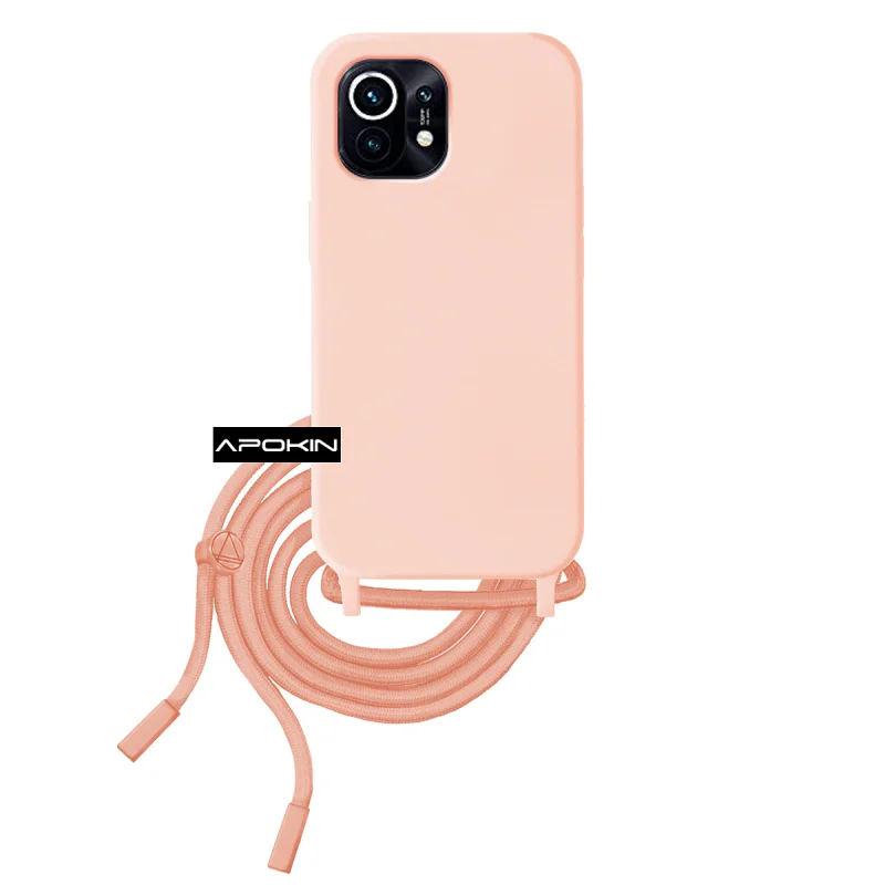 Capa Apokin para Xiaomi Mi 11 Macia com Cordão Variedade de cores - Imagem 5