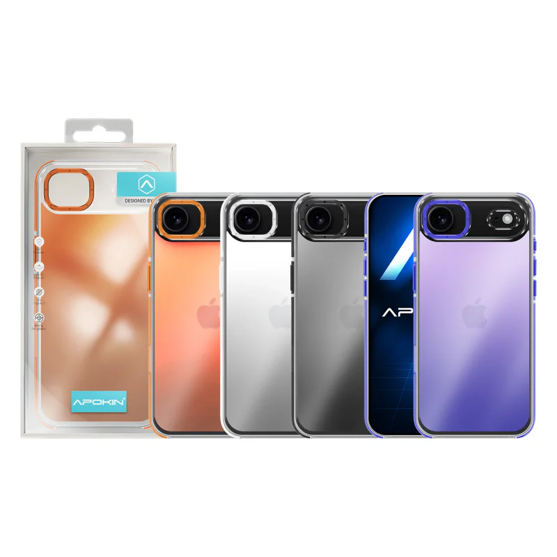 Capa Apokin Camaleão para iPhone 17 Air Prata