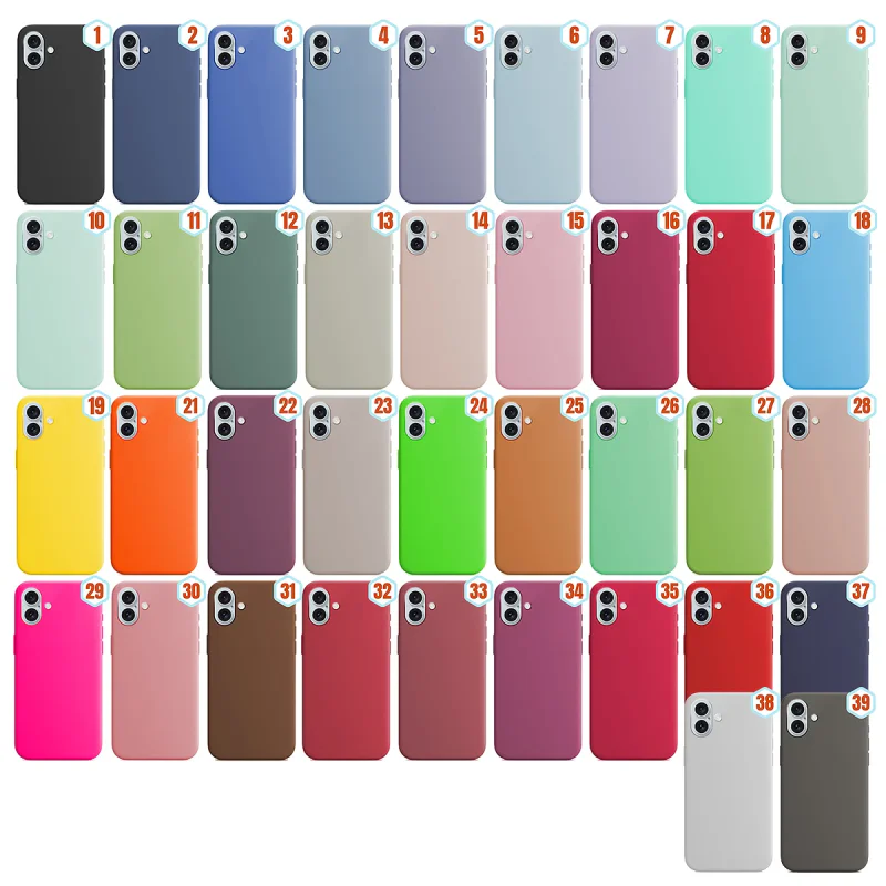 Capa Apokin para iPhone 16 Silicone Líquido com Efeito Pele 30 - Imagem 1