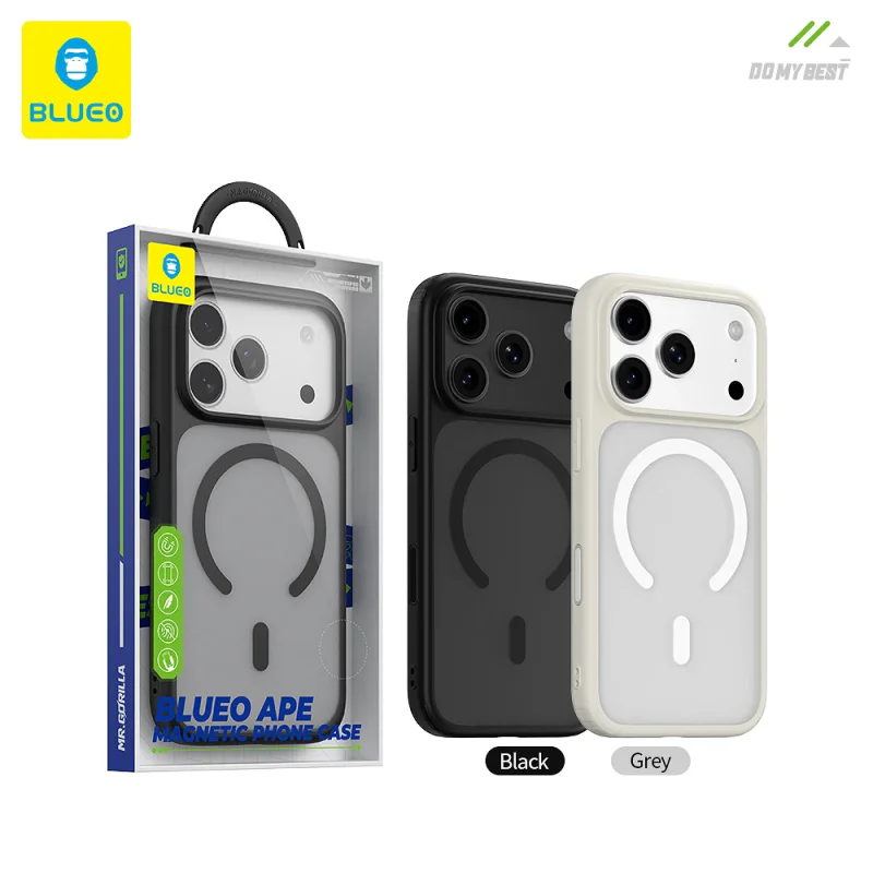 Capa Apokin com Anel Magnético para iPhone 16 Pro Max Azul - Imagem 1