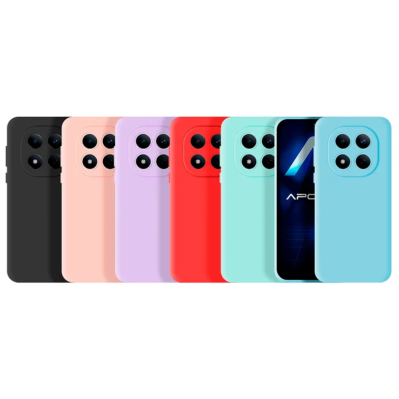Capa Apokin de Silicone Suave para Xiaomi Redmi Note 15 Pro 4G Variedade de cores