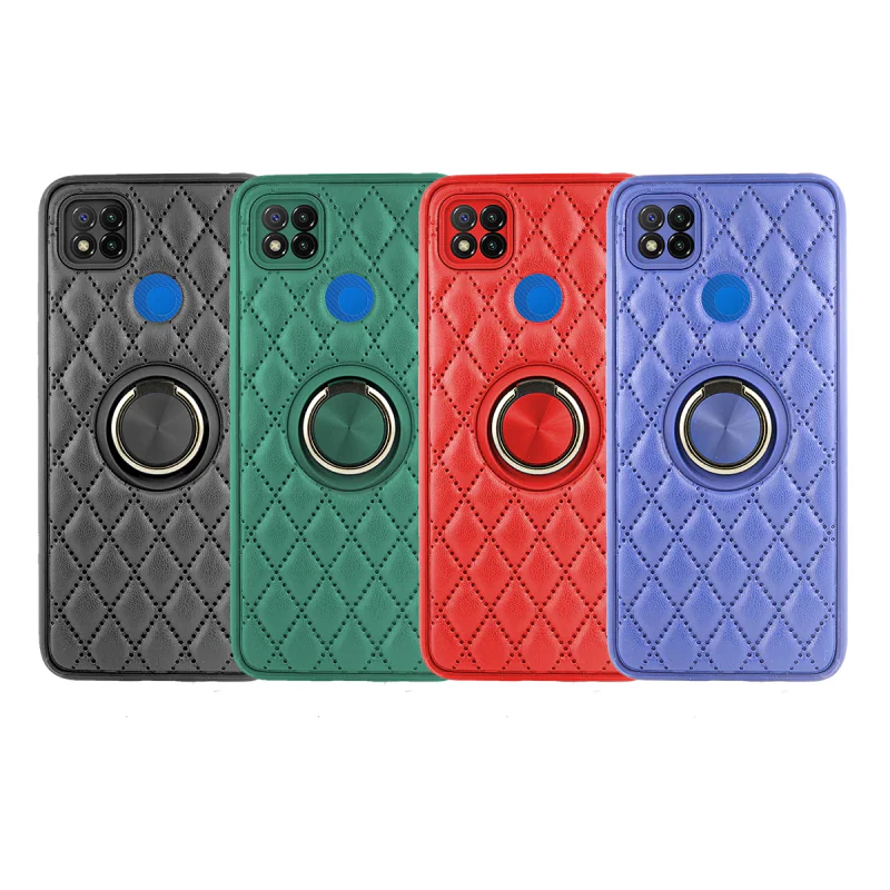 Capa Apokin para Xiaomi Redmi 9C Magnética com Suporte Fumado Preto - Imagem 1