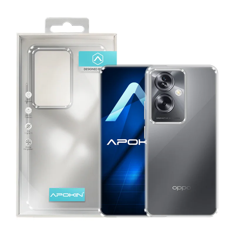 Capa Apokin Oppo A79 5G Antichoque com Rebordo Colorido Lilás - Imagem 6