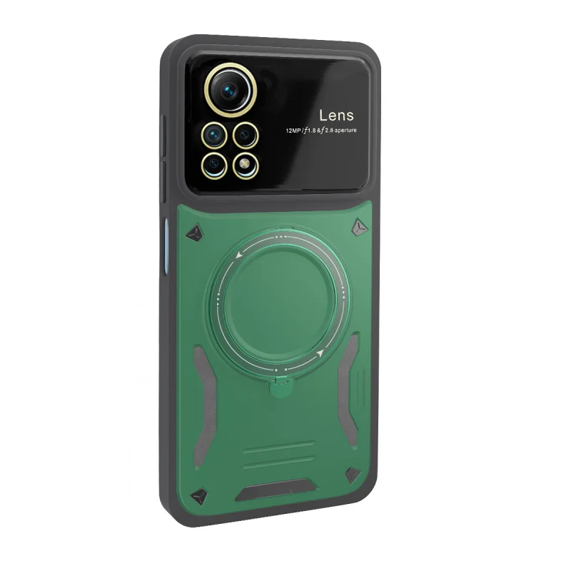 Capa Antichoque Apokin com Apoio para Xiaomi Redmi Note 12 Pro 4G Variedade de cores - Imagem 4