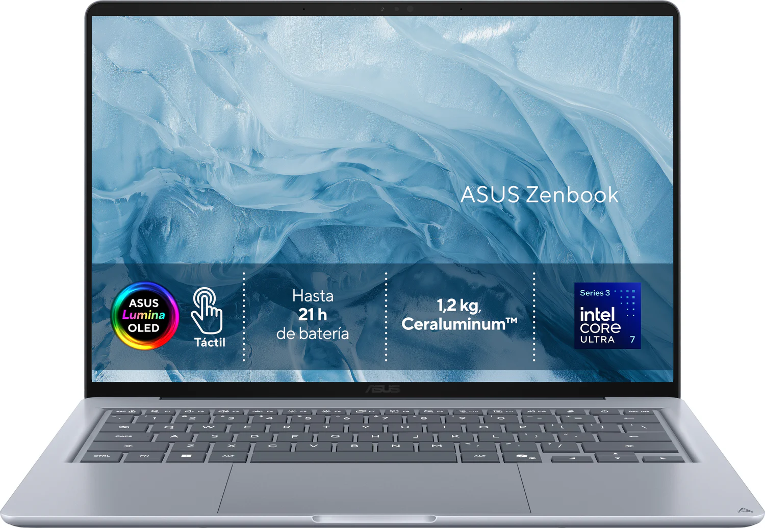 Portátil Asus Zenbook 14 OLED UX3480AA-SU535W 14" 2,8K 120Hz Tátil Intel Core Ultra 7 355 24GB 512GB SSD Windows 11 Home - Imagem 10