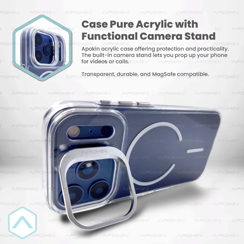 Capa Apokin Puro em Acrílico com MagSafe para Samsung Galaxy S26 Plus - Imagem 6