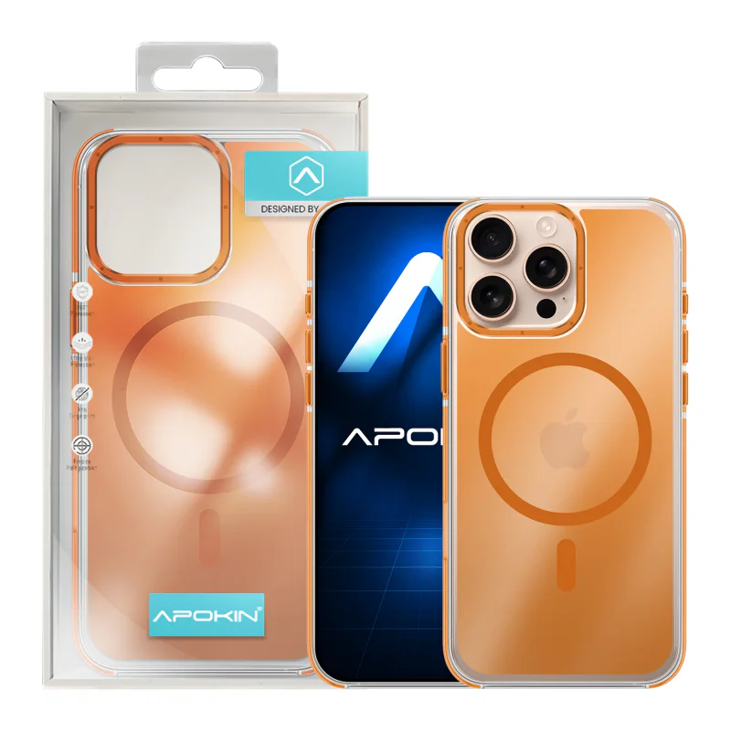 Capa Apokin para iPhone 13 Pro Max Camaleão com MagSafe Prata - Imagem 5
