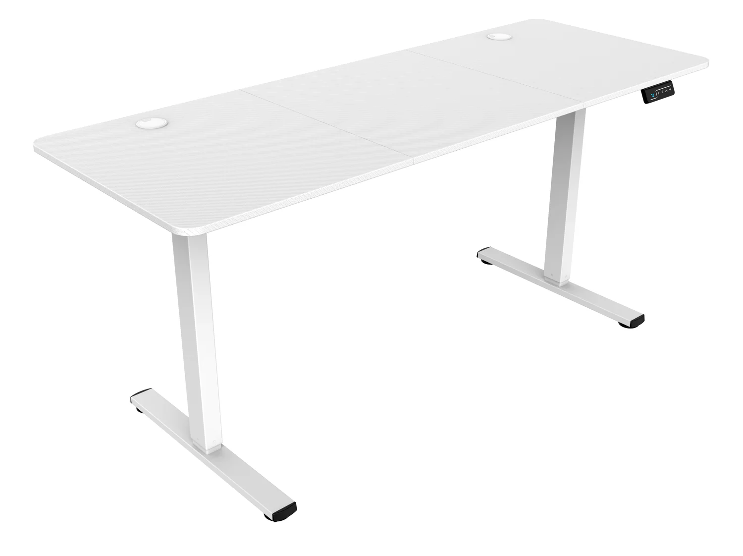 Secretária Elevatória Elétrica Mars Gaming MGD-ERGOPRO160 160x60 cm com 2 Memórias de Altura Branca - Imagem 2