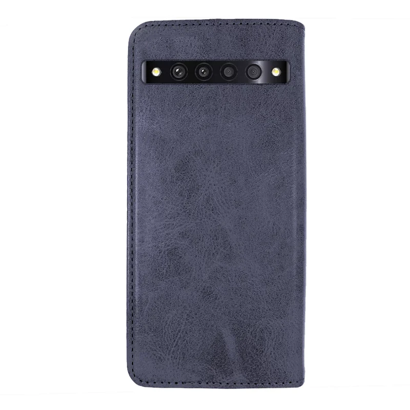 Capa Apokin para TCL 10 Pro Pele Sintética com Porta-cartões Preto - Imagem 3