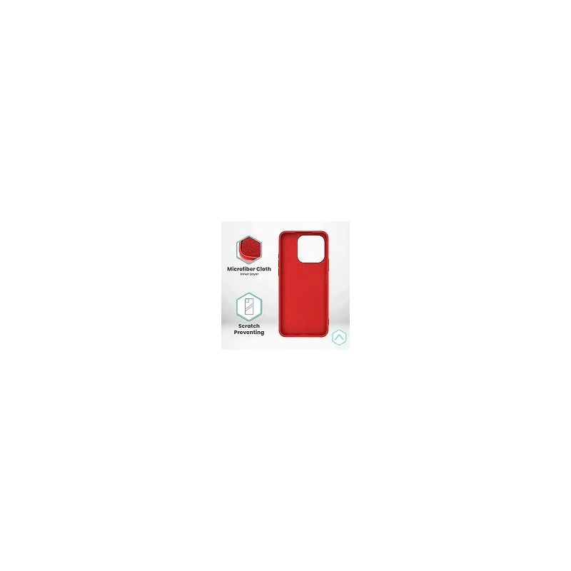 Capa Apokin para TCL 50 5G Silicone Suave Azul turquesa - Imagem 6