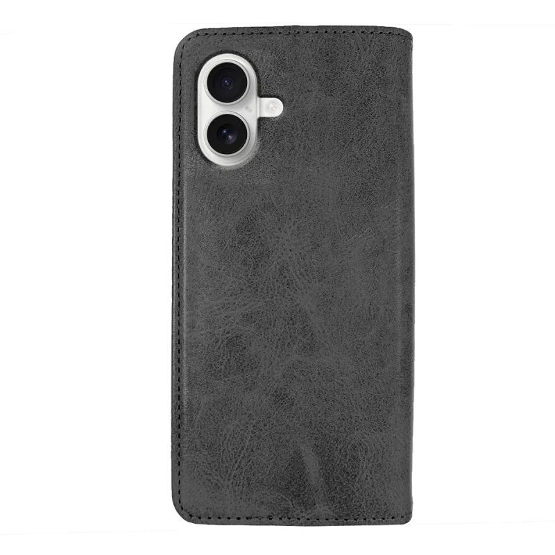 Capa Apokin para iPhone 16 Plus em Pele Sintética com Porta-Cartões Azul - Imagem 4