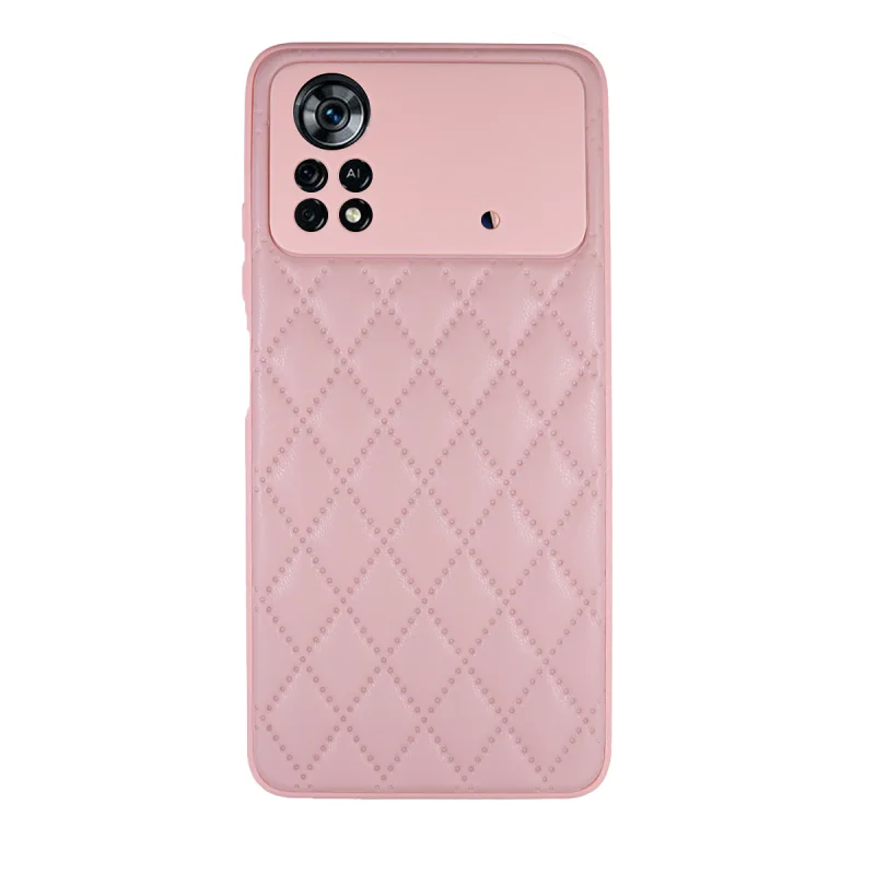 Capa Apokin para Xiaomi Poco X4 Pro 5G Fumada com Suporte e Íman Lilás - Imagem 4