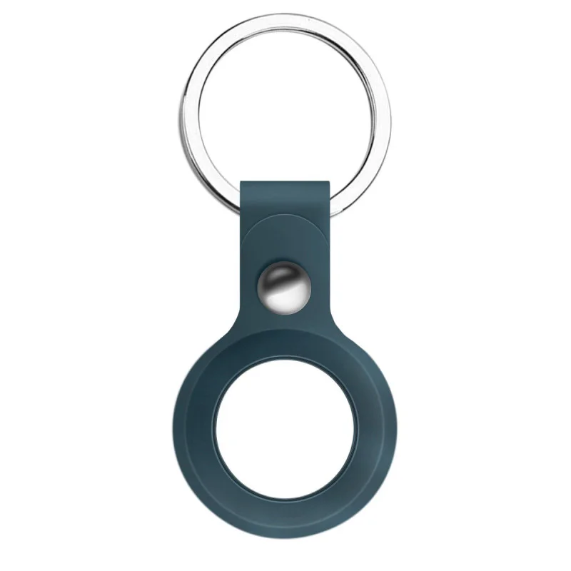Capa de Proteção Apokin para Apple AirTag Azul-Marinho - Imagem 1