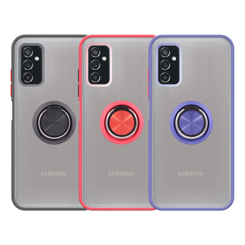 Capa de Gel Apokin para Samsung Galaxy Z Fold5 Magnética com Suporte Fumado Preto - Imagem 1