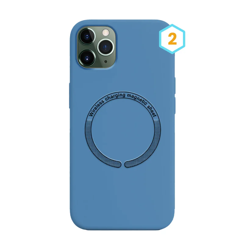 Capa Apokin para iPhone 11 Pro Silicone Líquido com MagSafe 18 - Imagem 3