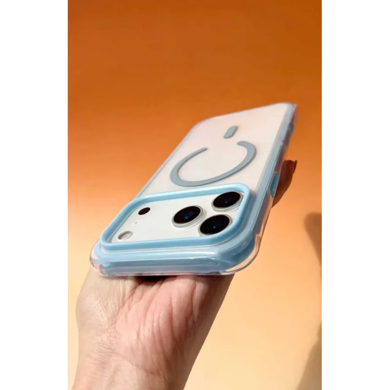 Capa Apokin Antichoque Transparente com MagSafe para iPhone 17 Pro Variedade de cores - Imagem 4