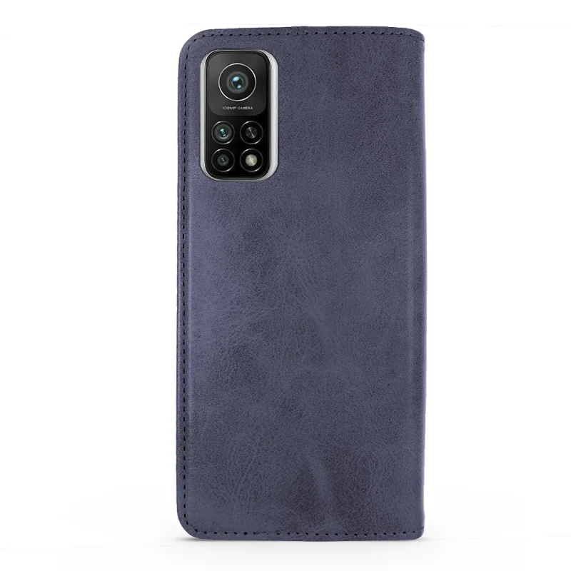 Capa Livro Apokin para Xiaomi Mi 10 com Porta-Cartões Couro Sintético Preto - Imagem 5