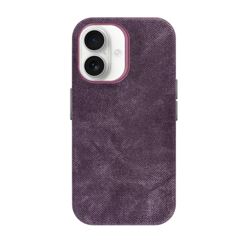 Capa Mocome Apokin para iPhone 17 em Pele com MagSafe Cinza - Imagem 6