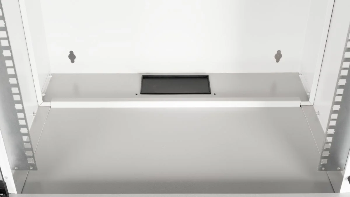 Bastidor de Parede Equip Eco Mount 19" 7U 540x400 mm Porta de Vidro Cinzento RAL7035 - Imagem 4