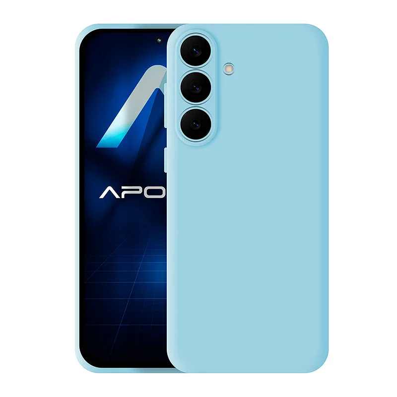 Capa Apokin para Samsung Galaxy A36 e A56 Silicone Suave Preto - Imagem 6
