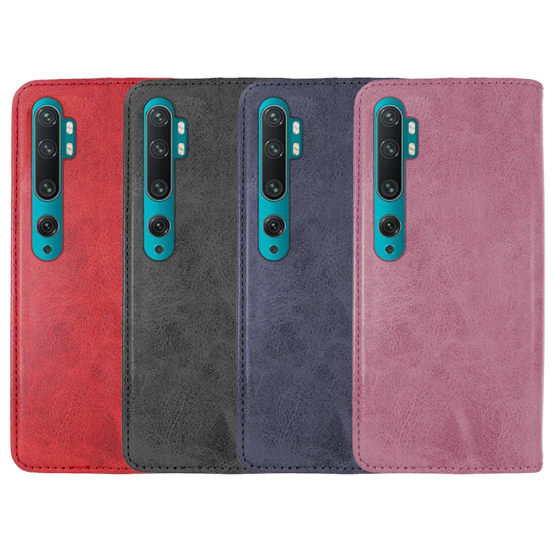 Capa Livro Apokin Xiaomi Mi Note 10 com Porta-Cartões Azul - Imagem 1