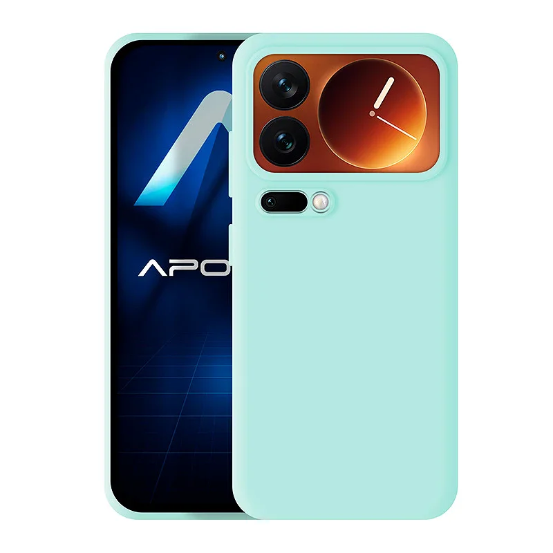 Capa de Silicone Macia Xiaomi 17T Pro Azul