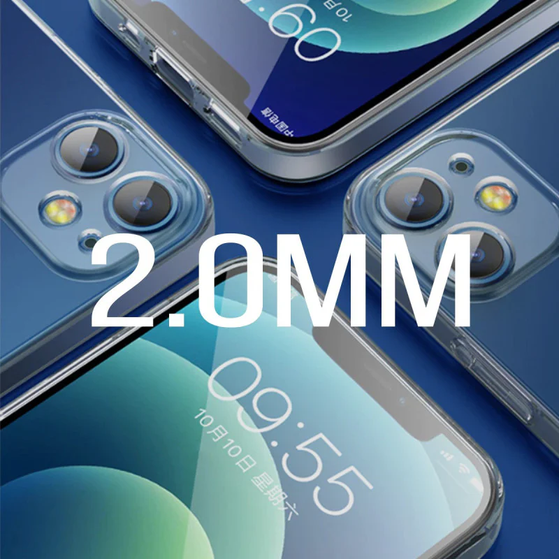 Capa de Silicone Apokin para Realme 8 e 8 Pro 2,0 mm Extra Grossa Transparente - Imagem 2