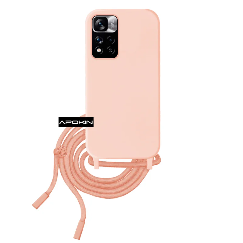 Capa Apokin para Xiaomi Redmi Note 11 Pro Plus Suave com Cordão Variedade de cores - Imagem 5