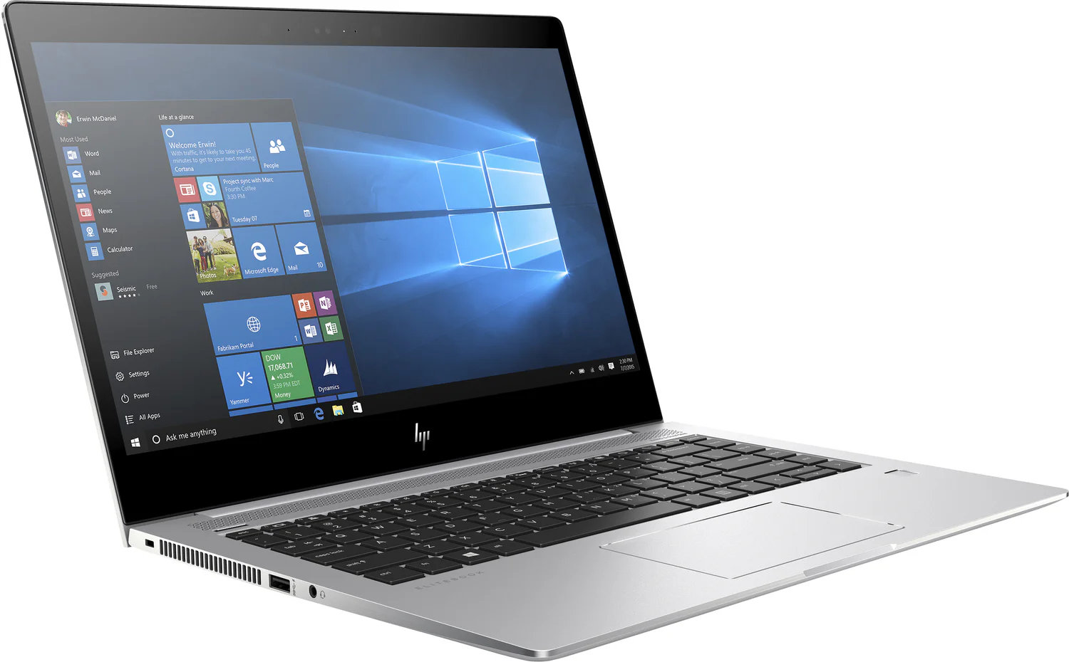 Portátil Recondicionado HP EliteBook 1040 G4 14" Intel Core i5-7200U 8GB 256GB SSD Windows 10 - Imagem 3