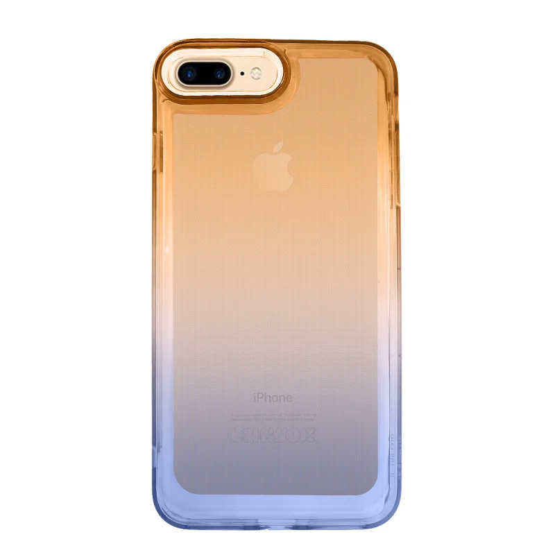 Capa Apokin Space para iPhone 7 / 8 Plus com Efeito Degradê e Folha Colorida Variedade de cores - Imagem 5