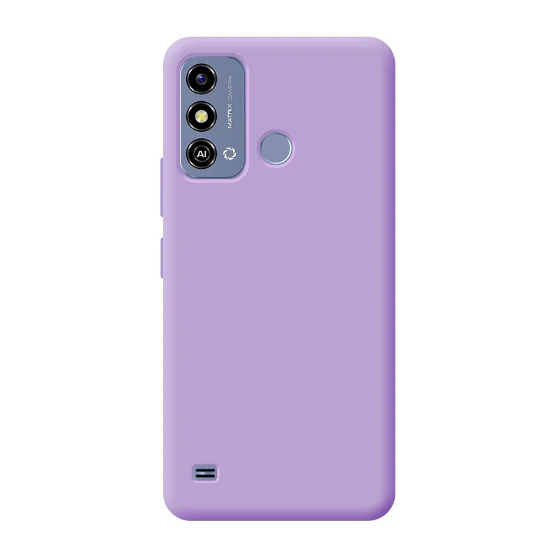 Capa Apokin para ZTE Blade A53 Silicone Macio Vermelho - Imagem 6