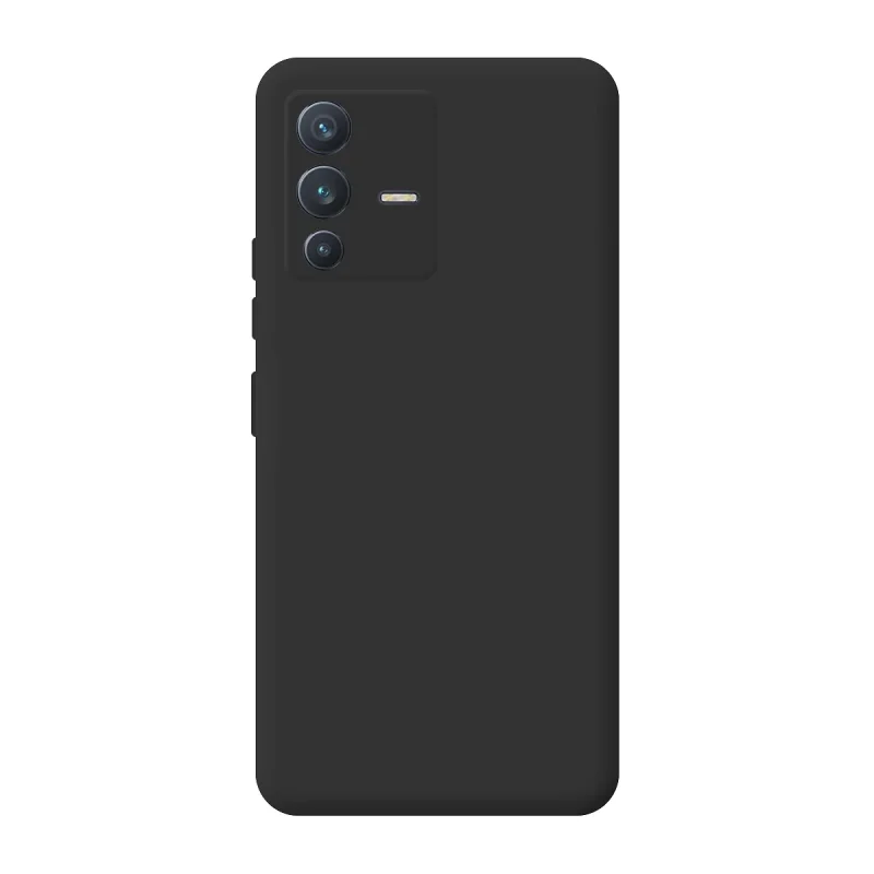 Capa Apokin para Vivo V23 5G Silicone com Proteção de Câmara 3D Azul Turquesa - Imagem 6