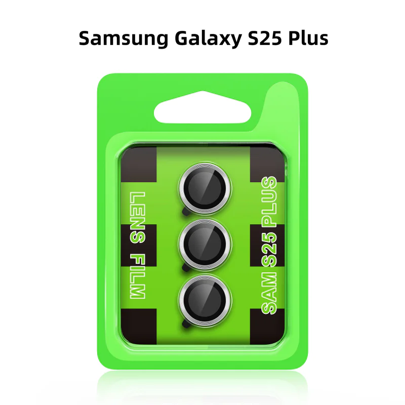 Protetores de Lente Apokin para Samsung Galaxy S25 Plus Prata - Imagem 1